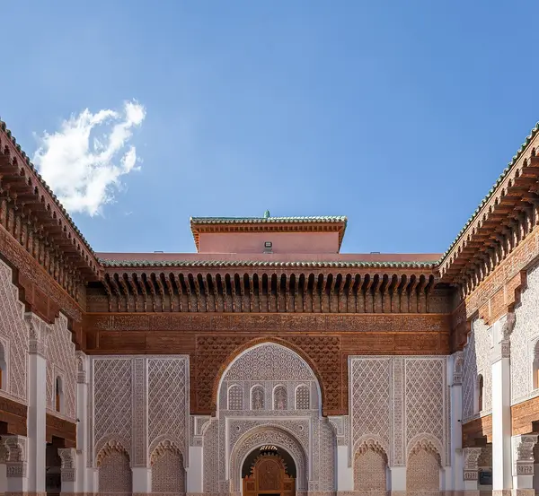 Il cortile della Medersa Ben Youssef