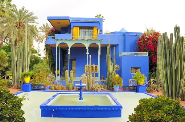 Villa e fontana del Jardin Majorelle