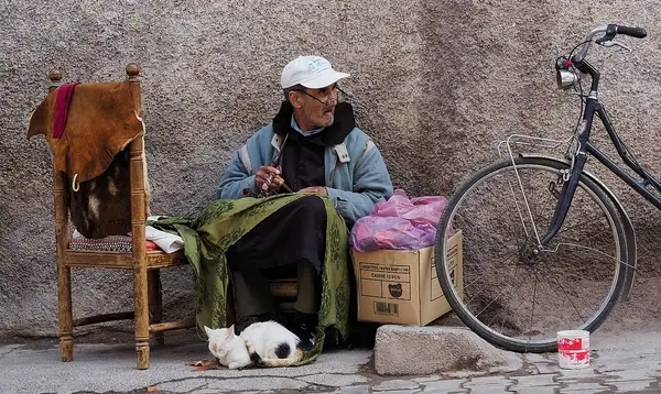 Un vicolo della medina di Marrakech